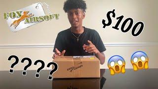 $100 Fox Airsoft Mystery Box Unboxing!!