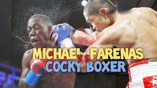 Michael Farenas vs Undefeated Cocky Boxer Mark Davis knockout highlights