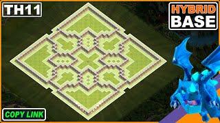 NEW! TH11 base 2024 with COPY LINK | COC Town Hall 11 Trophy/Farm Base - Clash of Clans