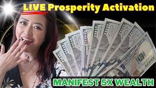 Manifest 5X Wealth in 90 Days: LIVE Activation + 3-Step Blueprint 