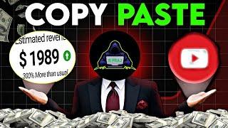 Faceless Copy Paste YouTube Channel Idea & Earn Money