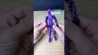 3D Printed Jointed Figure Robot (Iron Man like) #Shorts