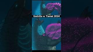 Godzilla (2024) vs Tiamat! #godzilla #animation
