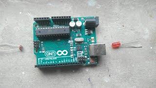 arduino tutorial with LDR and LED /make a dark sensor using LDR