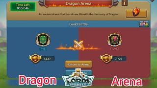 DRAGON ARENA 69F vs TWK || #lordsmobile #dragonarena #igg