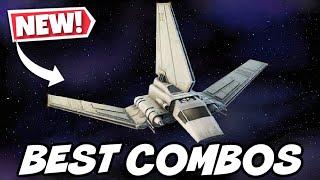 BEST COMBOS FOR *NEW* LAMBDA-CLASS SHUTTLE GLIDER (CHAPTER 3 SEASON 3 BATTLE PASS)! - Fortnite