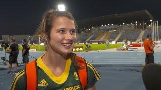 IAAF WU20 Championships Bydgoszcz 2016 Javelin Throw Final Women Silver Jo Ane VAN DYK RSA