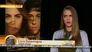 Cara Delevingne Talks About 'Paper Towns'