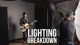 Lighting Dynamic Portraits for an Album Cover