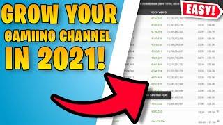 How To Grow Your Gaming Channel In 2021! (best tips for new gaming youtubers!)