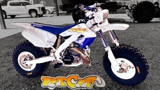 Bringing back a Legend ! HONDA CR250 2 Stroke Motocross Bike -  Fat Cat  Build