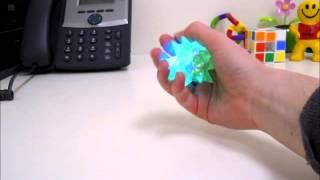 Transparent Flashing Star Ball | Office Playground