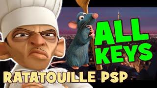 Ratatouille [PSP] 100% Walkthrough / Gameplay - ALL KEYS (No Commentary)