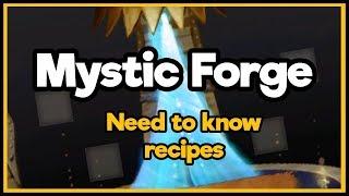 Guild Wars 2  - Mystic Forge - Need to know recipes!