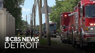 Video shows moments churchgoers heard gunshots at Wayne church