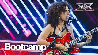 Giulia Covitto con voce e chitarra in “Rid Of Me” di PJ Harvey   | X FACTOR 2024 BOOTCAMP