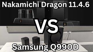 Nakamichi Dragon 11.4.6 vs Samsung Q990D | Ultimate Soundbar Battle!