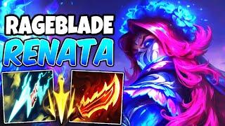 S+ RAGEBLADE AD RENATA | New On-Hit Build & Runes | LA ILUSION RENATA | League of Legends