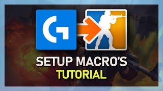 Logitech Gaming Software - Burst Fire, B-Hop & Buy Macro Tutorial (CS:GO)