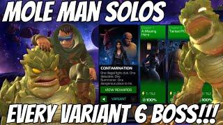 MOLE MAN Solos ALL 6 Variant 6 Bosses - SKILL CORVUS UNLEASHED!!!