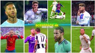 Sergio Ramos Ultimate Scenepack / RARE CLIPS ● 4K ( With AE CC and TOPAZ )