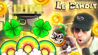 I do MASSIVE FEATURE SPINS on the *NEW* LE BANDIT slot!! (Bonus Buys)