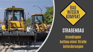 Straßenbau -- Grundlagen / Aufbau einer Straße / Anforderungen -- KOMPAKT ERKLÄRT