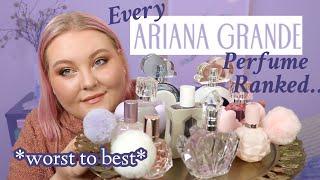 Ranking EVERY Ariana Grande Perfume from Worst to Best! Cloud, R.E.M. Thank U Next, Moonlight, Ari..