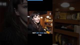 Lauren Mayberry reveals the pros and cons of being a singer on tour! #laurenmayberry #chvrches