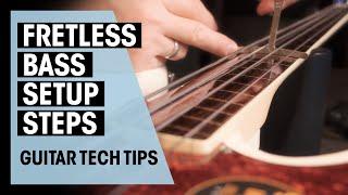 How To Set Up a Fretless Bass | Guitar Tech Tips | Ep. 90 | Thomann