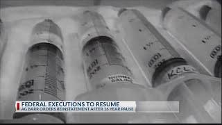 U.S. federal government resumes executions