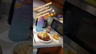 Thursday morning breakfast meal | fyp | homemadefood | thanksgiving ️️