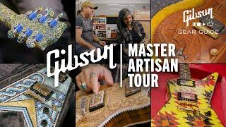 Gibson Custom Shop Tour - Gibson Rickie Hinrichsen Master Artisan Collection