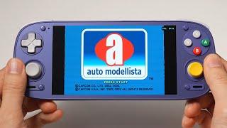 Retroid Pocket 5, GameCube - Auto Modellista and 15 games test