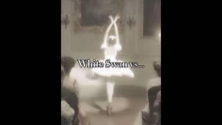 White swan vs Black Swan #aesthetic #blackswan #whiteswan #fashion