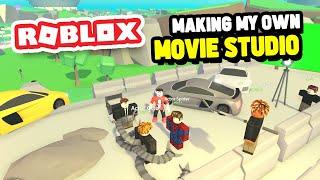 Building a MOVIE STUDIO in Roblox Actors Tycoon