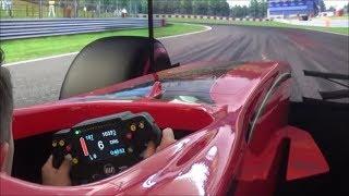 RACING IN A $5000 DOLLAR F1 RACE SIMULATOR!! EPIC EXPERIENCE