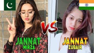  Jannat Zubair Vs Jannat Mirza  | India Vs Pakistan Tik Tok Battel