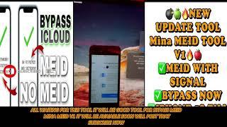 NEW Mina iCloud Bypass MEID With Network/SIM |Meid iCloud Bypass with signal/Calls fix