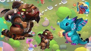 Дракон ОРК и Охота за зайцами Легенды Дракономании l Dragon Mania Legends прохождение