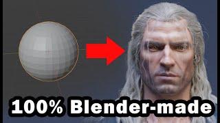 Realistic Character Creation in Blender Overview