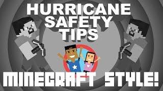 Hurricane Safety Video! Minecraft From Florida!