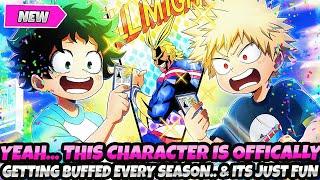 YEAH.. THIS CHARACTER IS OFFICIALLY GETTING BUFFED EVERY SEASON & ITS JUST FUN (My Hero Ultra Rumble