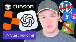 Building a REAL Website with AI For Beginners (works with Cursor AI, Replit, ChatGPT) | Lesson 5