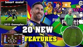 eFootball 2025 All New Features, Leaked Gameplay + New Information About v4.0.0 update