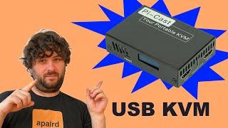 Use your LAPTOP as a KVM! The Pi-Cast USB KVM