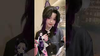 Demon Slayer Hashiras singing Choose your fighter|#anime#cosplay#demonslayer#shorts#kimetsunoyaiba
