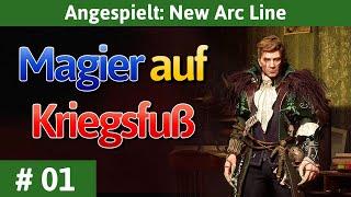 New Arc Line deutsch Teil 1 - Magier auf Kriegsfuß Let's Play