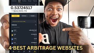 Top 4 unlimited crypto arbitrage websites 2023 || Am Making $1,000 Monthly With Them