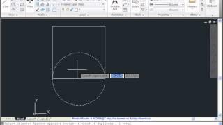 Масштабирование объектов в AutoCad 2011